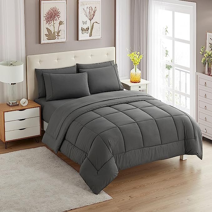 Sweet Home Collection 5 Piece Comforter Set