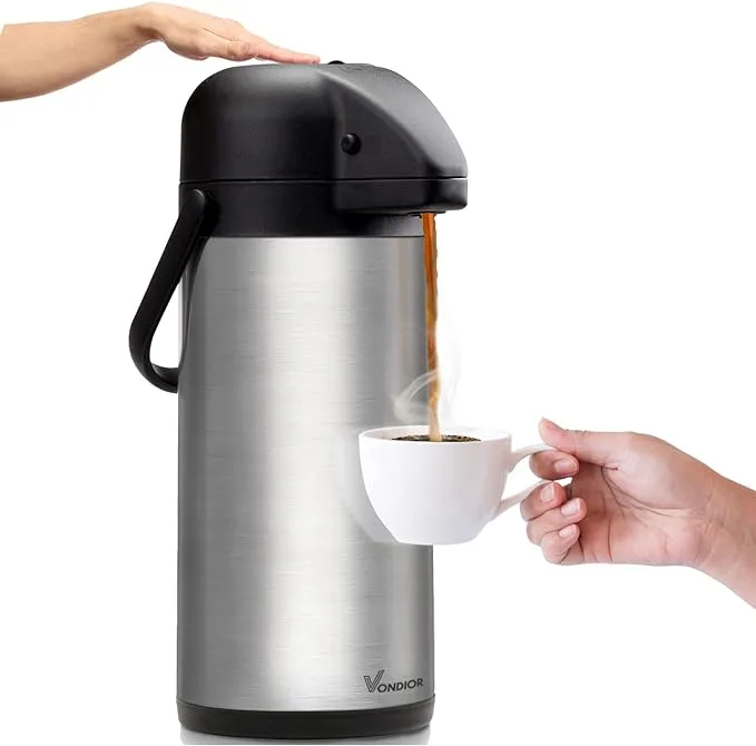 Coffee Carafe Stainless Coffee Dispenser 85oz(2.5L) Compare